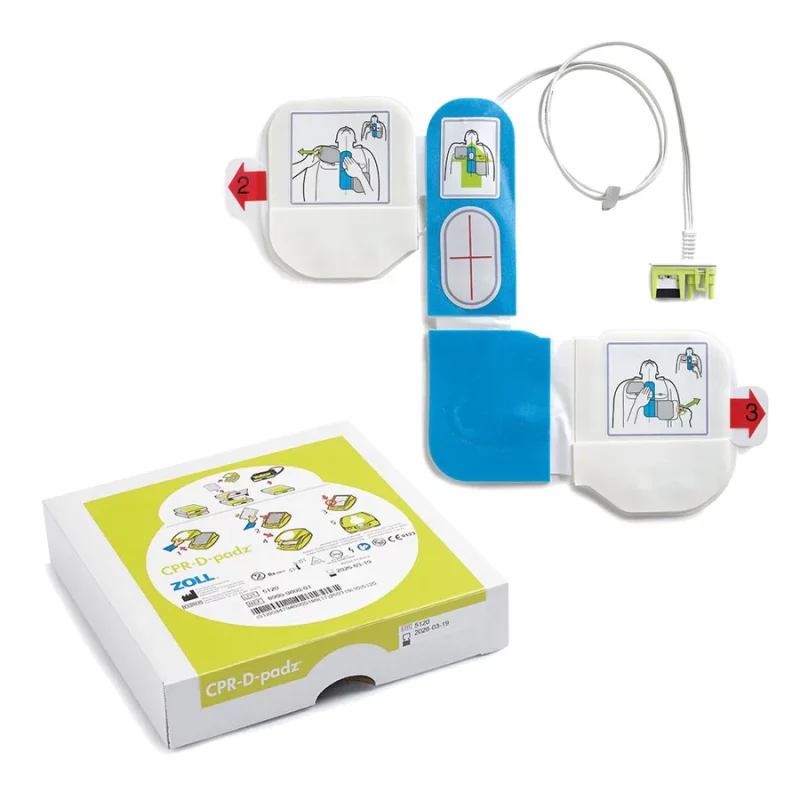 ZOLL AED Plus Electrodes CPR D-Padz défibrillateur