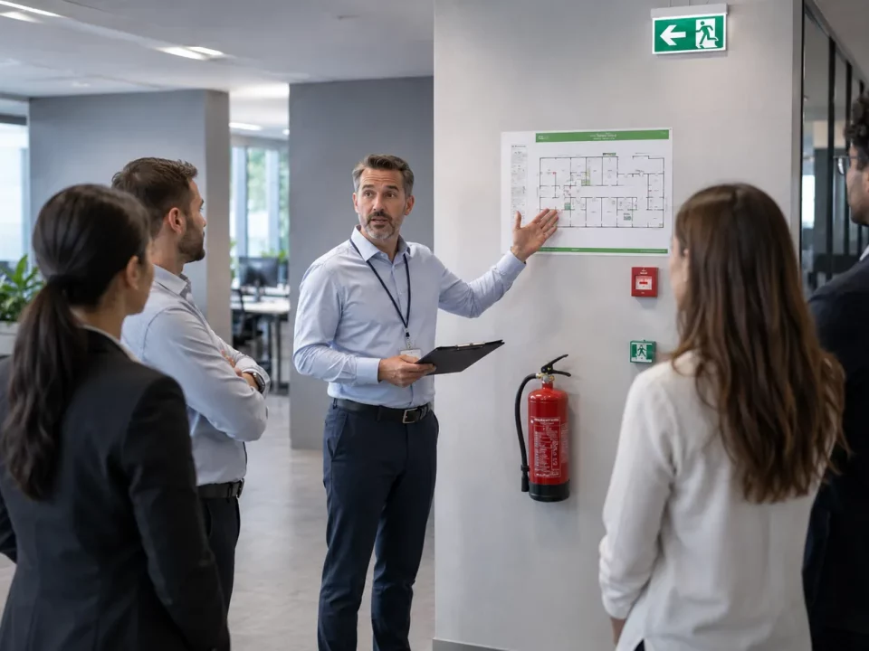 Exercices évacuation en entreprise